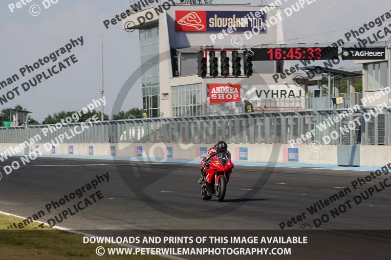 25 to 27th july 2019;Slovakia Ring;event digital images;motorbikes;no limits;peter wileman photography;trackday;trackday digital images